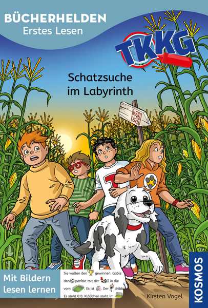 TKKG Junior, Bücherhelden 1. Klasse - Schatzsuche im Labyrinth